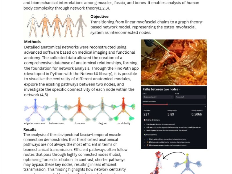 Studio sulle catene miofasciali e sulla rete policonnettiva:  presenti al 7th International Fascia Research Congress di New&nbsp;Orleans