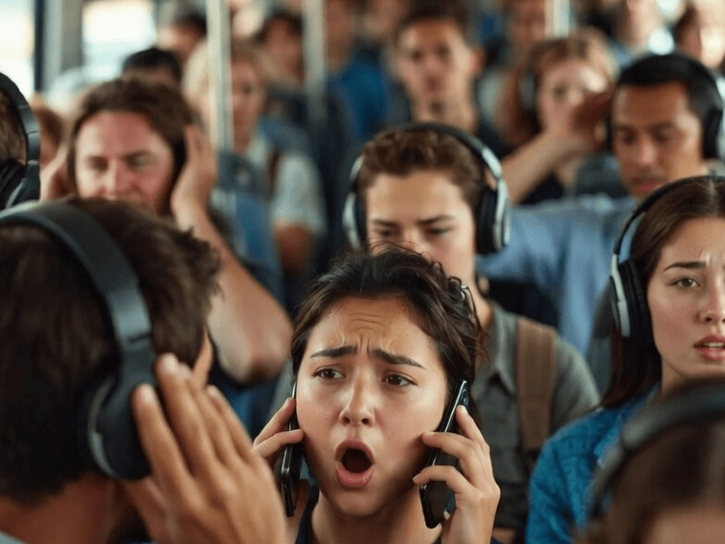 L’uso del vivavoce in pubblico: un piccolo dramma quotidiano di&nbsp;maleducazione